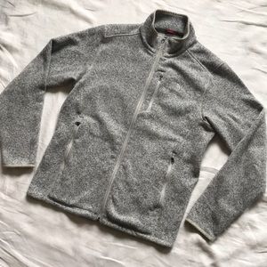 The North Face Full Zip Jacket in Gray
